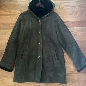 Brand New Real Shearling Coat
